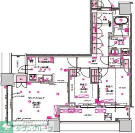 目黒第一マンションズの物件間取画像
